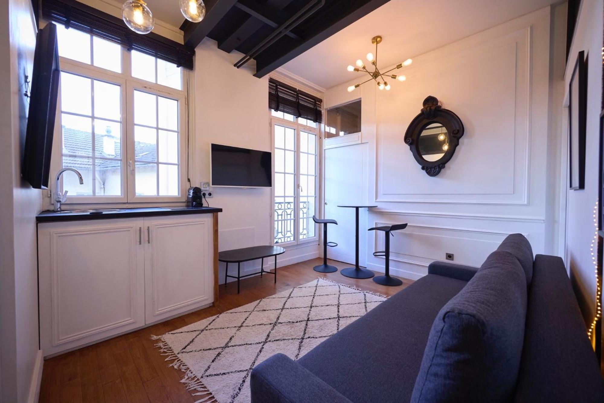 Un Studio Cosy Au Coeur De Paris 17 Batignolles , Monceau 외부 사진