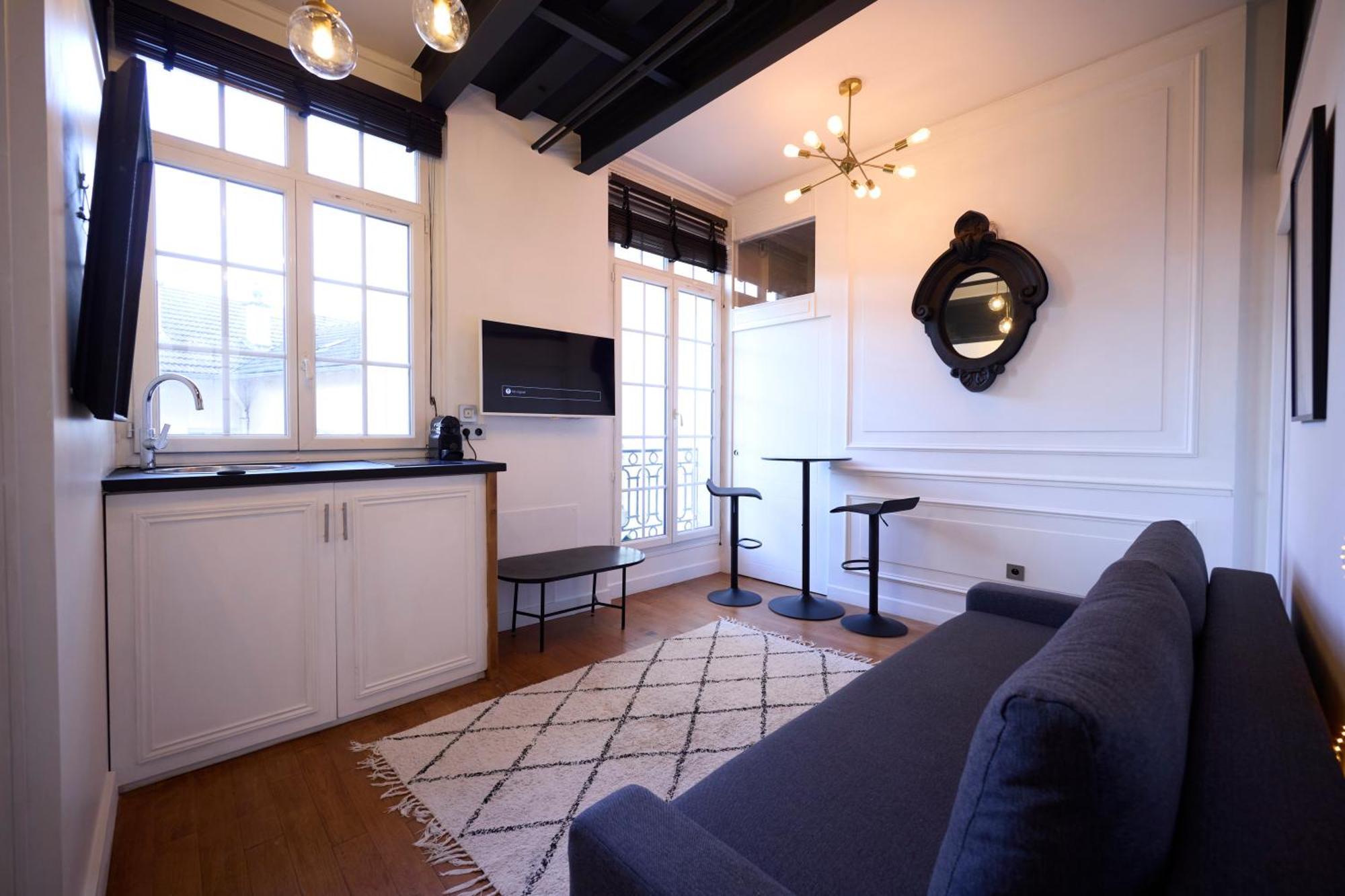 Un Studio Cosy Au Coeur De Paris 17 Batignolles , Monceau 외부 사진